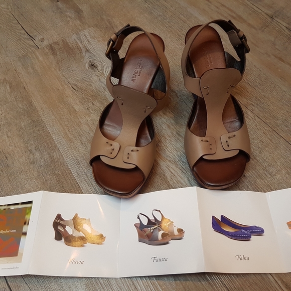 Audley London sandals wedge - Picture 5 of 8